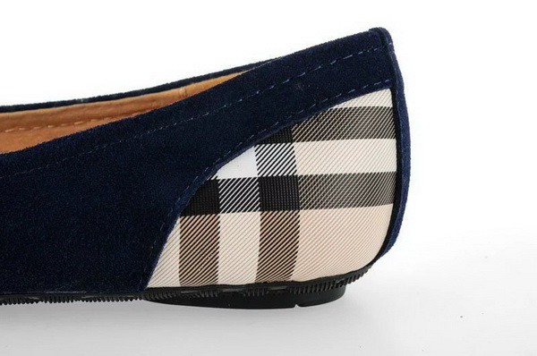 Burberry Shallow mouth flat shoes Women_002